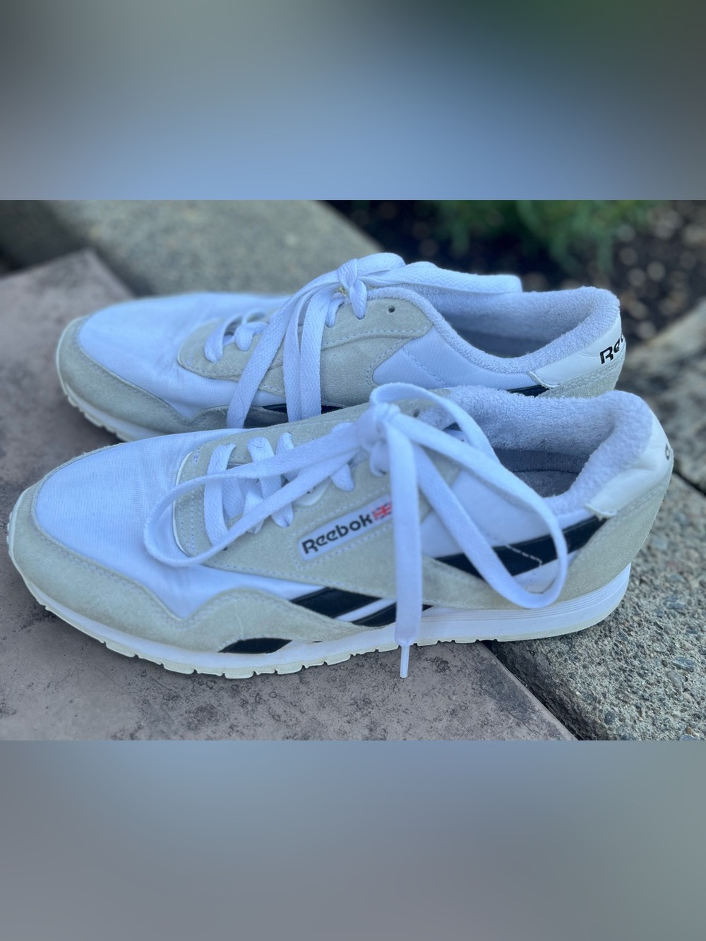 Reebok Classic Sneakers - White, Gray and Black